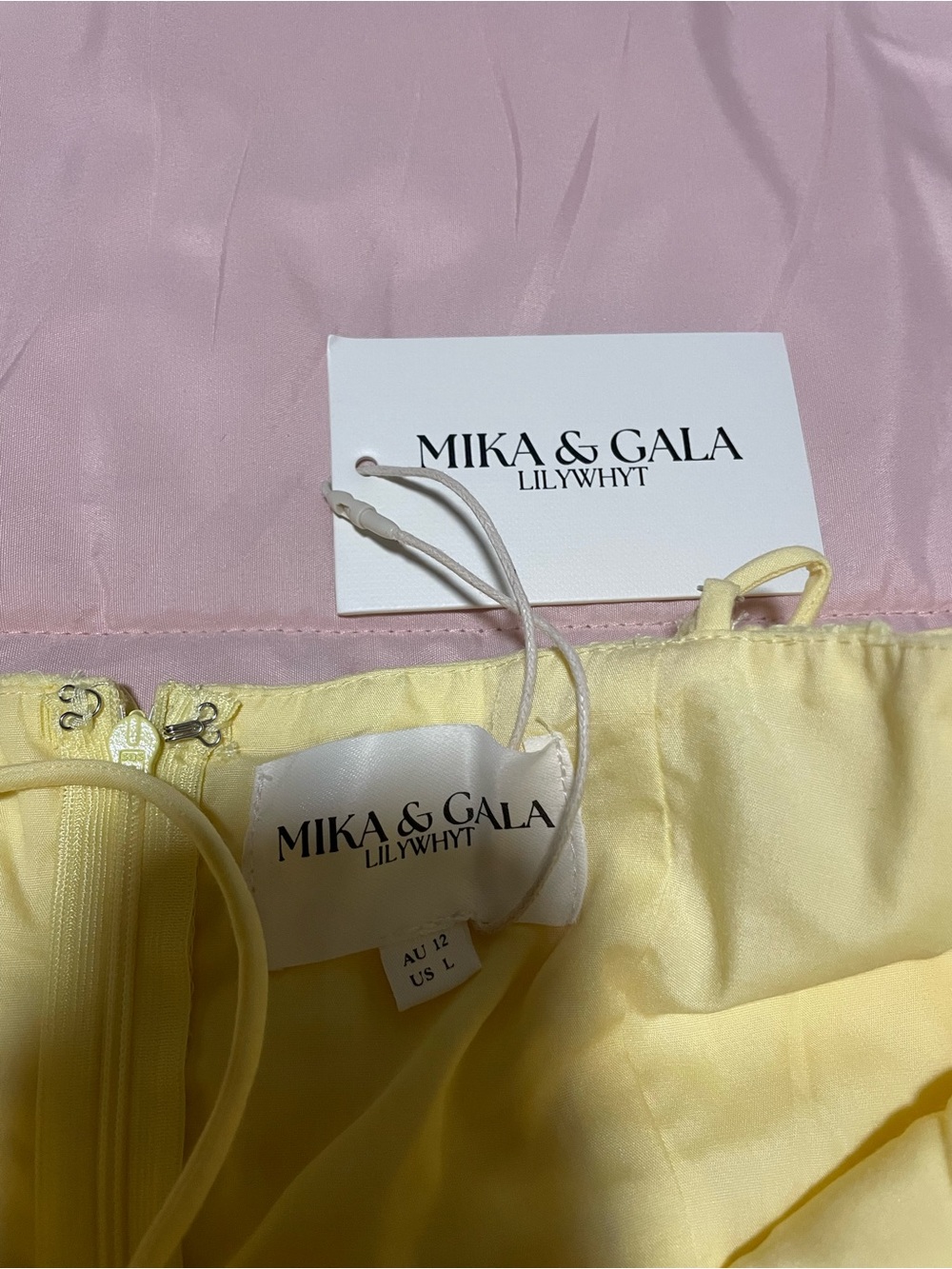 Yellow Mini Dress - Picture 5 of 10